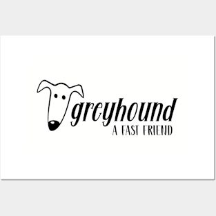 Greyhound - A Fast Friend Posters and Art